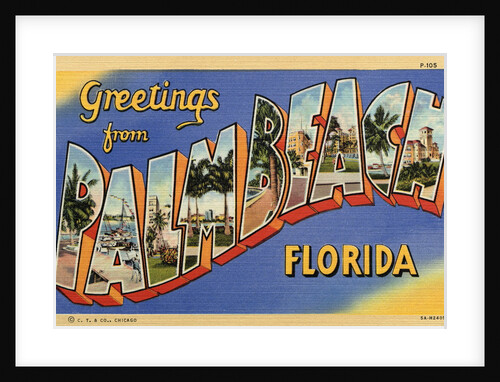 Greeting Card from Palm Beach, Florida by Anonymous
