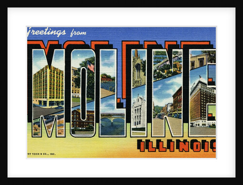 Greeting Card from Moline, Illinois by Anonymous
