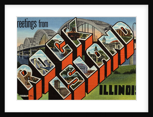 Greeting Card from Rock Island, Illinois by Anonymous