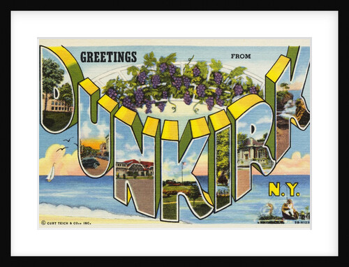 Greeting Card from Dunkirk, New York by Anonymous