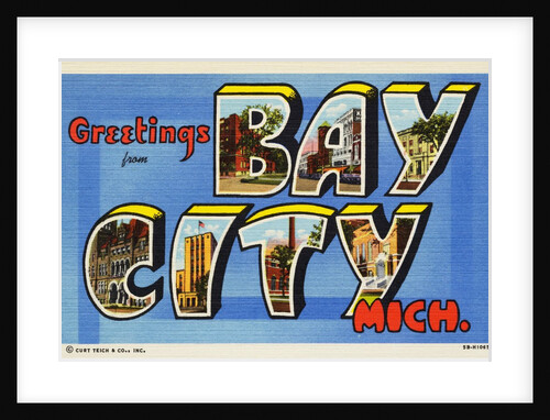 Greeting Card from Bay City, Michigan by Anonymous