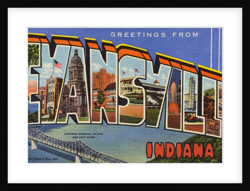 Greeting Card from Evansville, Indiana by Anonymous