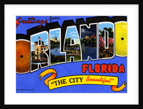 Greeting Card from Orlando, Florida by Anonymous