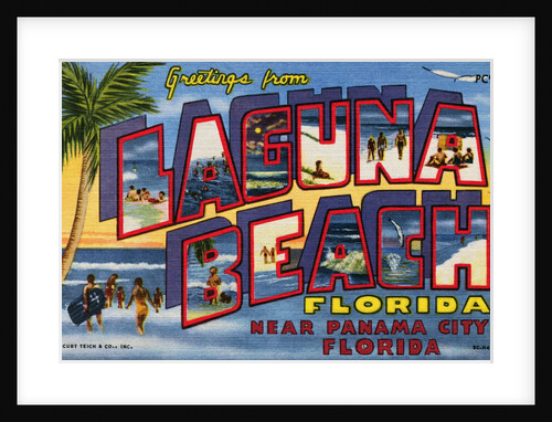 Greeting Card from Laguna Beach, Florida by Anonymous