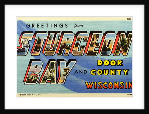 Greeting Card from Door County, Wisconsin by Anonymous
