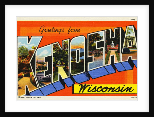 Greeting Card from Kenosha, Wisconsin by Anonymous