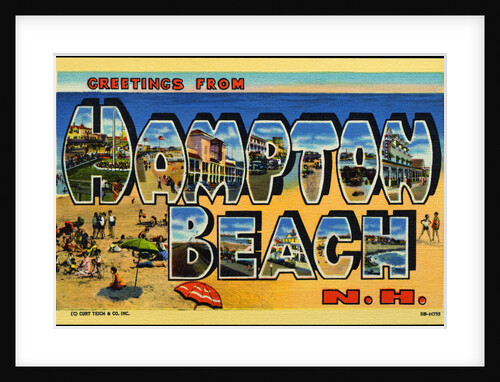 Greeting Card from Hampton Beach, New Hampshire by Anonymous