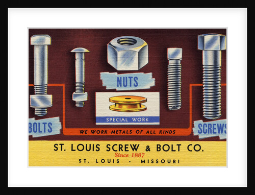 Advertisement for Nuts and Bolts by Anonymous