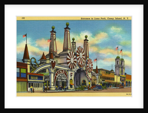 Entrance to Luna Park by Anonymous