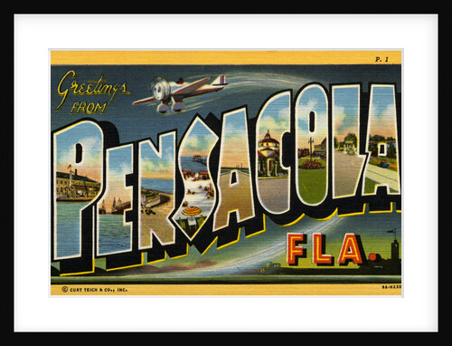 Greeting Card from Pensacola, Florida by Anonymous