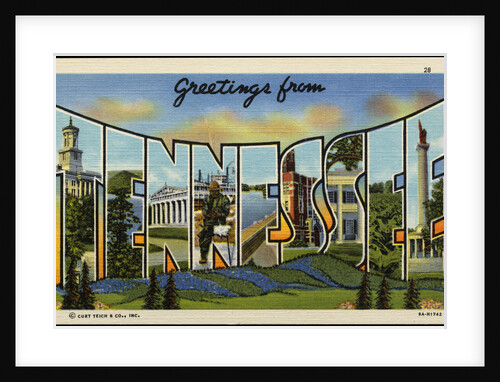 Greeting Card from Tennessee by Anonymous