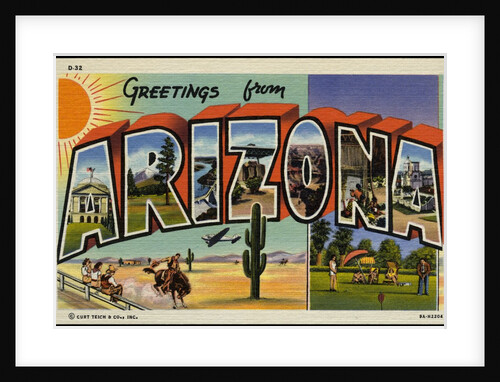Greeting Card from Arizona by Anonymous