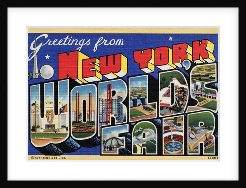Greeting Card from New York World's Fair by Anonymous
