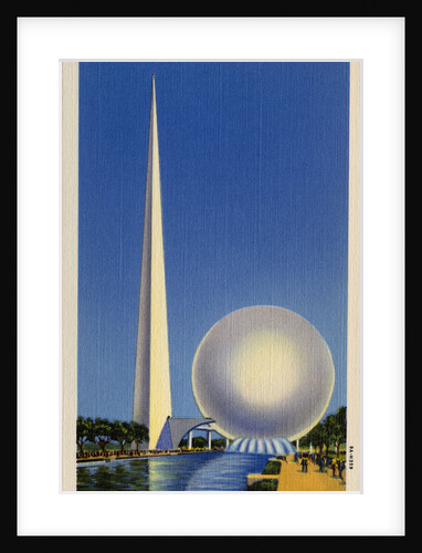 Trylon and Perisphere, New York World's Fair Postcard by Anonymous