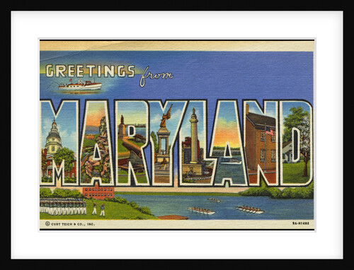 Greeting Card from Maryland by Anonymous