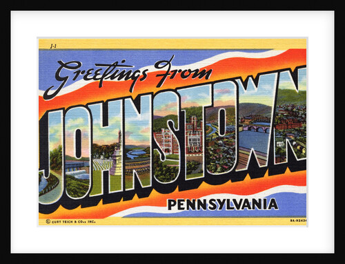 Greeting Card from Johnstown, Pennsylvania by Anonymous