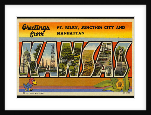 Greeting Card from Kansas by Anonymous