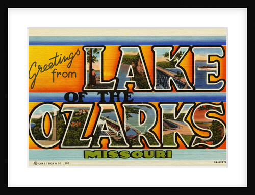 Greeting Card from Lake of the Ozarks by Anonymous