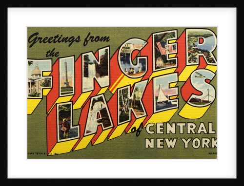 Greeting Card from Finger Lakes by Anonymous