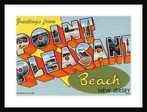 Greeting Card from Point Pleasant Beach by Anonymous