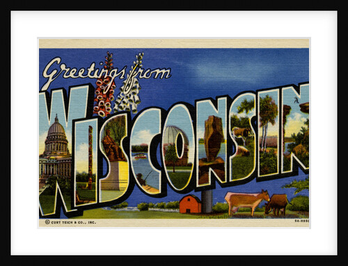 Greeting Card from Wisconsin by Anonymous