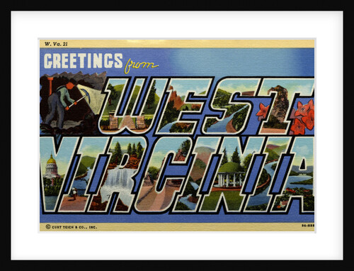Greeting Card from West Virginia by Anonymous