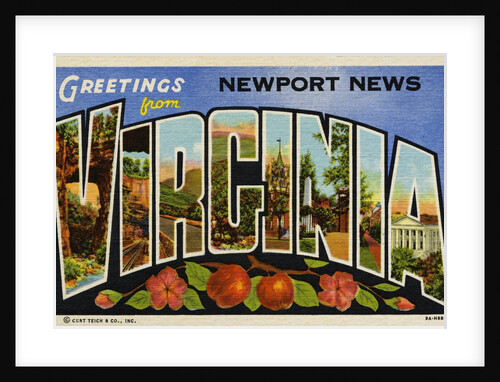 Greeting Card from Newport News, Virginia by Anonymous