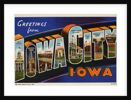 Greeting Card from Iowa City, Iowa by Anonymous
