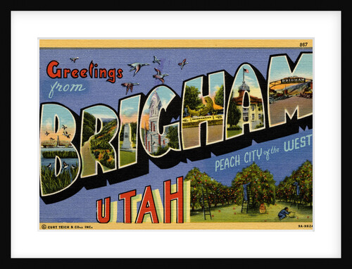 Greeting Card from Brigham, Utah by Anonymous