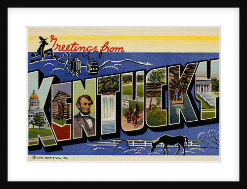 Greeting Card from Kentucky by Anonymous