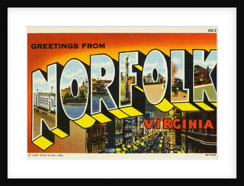 Greeting Card from Norfolk, Virginia by Anonymous