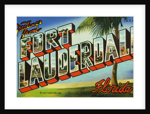 Greeting Card from Fort Lauderdale, Florida by Anonymous