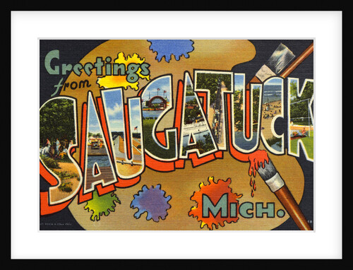 Greeting Card from Saugatuck, Michigan by Anonymous