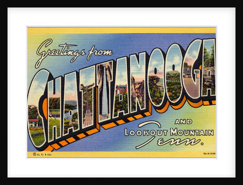 Greeting Card from Chattanooga, Tennessee by Anonymous