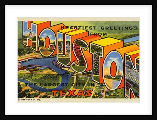 Greeting Card from Houston, Texas by Anonymous