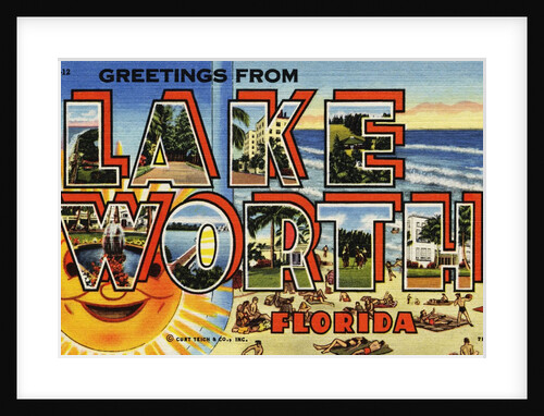 Greeting Card from Lake Worth, Florida by Anonymous