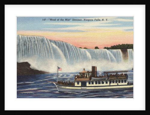 Maid of the Mist at Niagara Falls by Anonymous