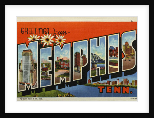 Greeting Card from Memphis by Anonymous