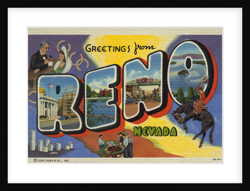Greeting Card from Reno by Anonymous