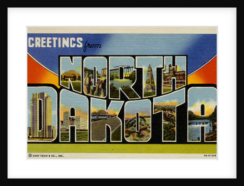 Greeting Card from North Dakota by Anonymous