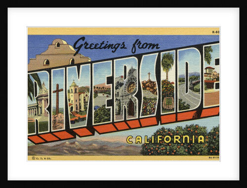 Greeting Card from Riverside by Anonymous