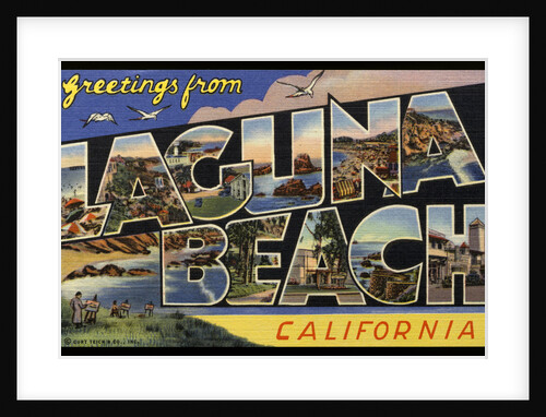 Greeting Card from Laguna Beach by Anonymous