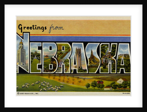 Greeting Card from Nebraska by Anonymous