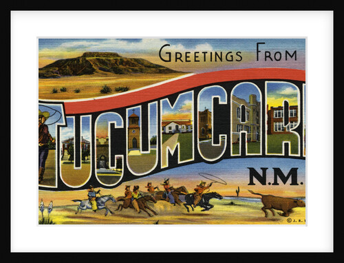 Greeting Card from New Mexico by Anonymous