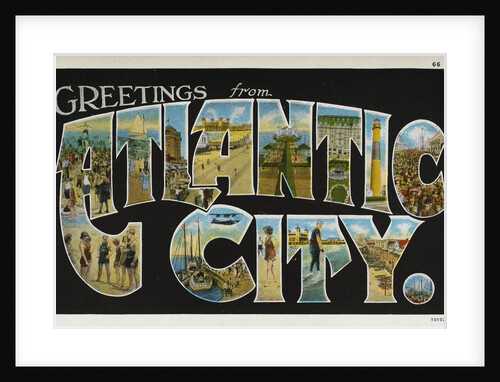 Greeting Card from Atlantic city by Anonymous