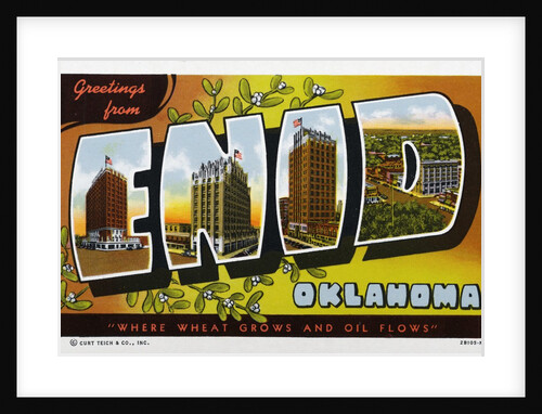 Greeting Card from Oklahoma by Anonymous