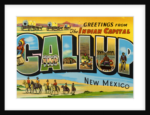 Greeting Card from New Mexico by Anonymous