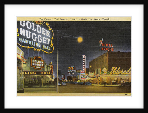 Old Fremont Street and Casinos by Anonymous