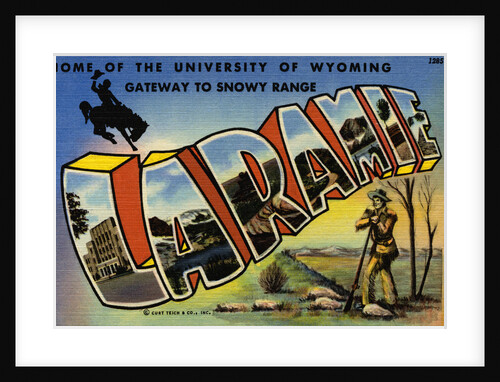 Greeting Card from Wyoming by Anonymous