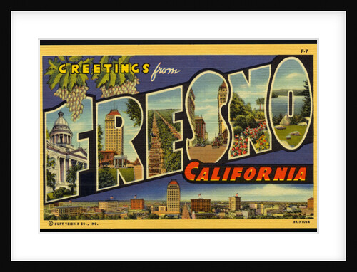 Greeting Card from California by Anonymous